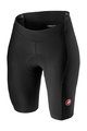CASTELLI Pantaloni scurți de ciclism fără bretele - VELOCISSIMA 2 LADY - negru