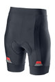 CASTELLI Tricoul și pantaloni scurți de ciclism - GRADIENT LADY II - albastru/alb