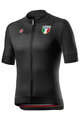 CASTELLI Tricou de ciclism cu mânecă scurtă - ITALIA 20 - negru