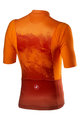 CASTELLI Tricoul și pantaloni scurți de ciclism - POLVERE - negru/portocaliu