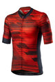 CASTELLI Tricou de ciclism cu mânecă scurtă - RAPIDO - roșu/albastru