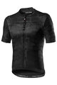 CASTELLI Tricou de ciclism cu mânecă scurtă - PAVE'  - negru
