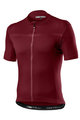 CASTELLI Tricou de ciclism cu mânecă scurtă - CLASSIFICA - bordo