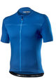 CASTELLI Tricoul și pantaloni scurți de ciclism - CLASSIFICA - negru/albastru