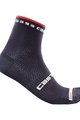 CASTELLI Șosete clasice de ciclism - ROSSO CORSA PRO 9 - albastru