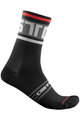 CASTELLI Șosete clasice de ciclism -  PROLOGO 15 - negru