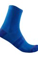 CASTELLI Șosete clasice de ciclism - SUPERLEGGERA T 12 - albastru