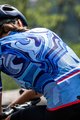 CASTELLI Tricou de ciclism cu mânecă scurtă - CLIMBER'S 2.0 LADY - albastru