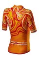 CASTELLI Tricou de ciclism cu mânecă scurtă - CLIMBER'S 2.0 LADY - galben/portocaliu
