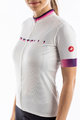 CASTELLI Tricou de ciclism cu mânecă scurtă - GRADIENT LADY - fildeş