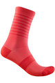 CASTELLI Șosete clasice de ciclism - SUPERLEGGERA 12 LADY - roz