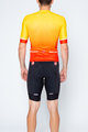 CASTELLI Tricoul și pantaloni scurți de ciclism - AERO RACE - galben/negru