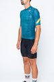 CASTELLI Tricoul și pantaloni scurți de ciclism - AVANTI II - albastru/negru