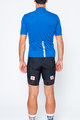 CASTELLI Tricoul și pantaloni scurți de ciclism - CLASSIFICA II - albastru/negru