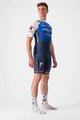 CASTELLI Tricou de ciclism cu mânecă scurtă - QUICK-STEP 2022 COMPETIZIONE - albastru/alb