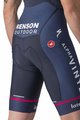 CASTELLI Pantaloni scurți de ciclism cu bretele - QUICK-STEP 2022 - albastru