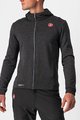 CASTELLI Hanorac de ciclism - MILANO FZ FLEECE - negru