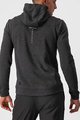 CASTELLI Hanorac de ciclism - MILANO FZ FLEECE - negru