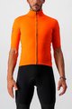 CASTELLI Tricou de ciclism cu mânecă scurtă - PERFETTO ROS - portocaliu