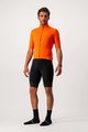 CASTELLI Tricou de ciclism cu mânecă scurtă - PERFETTO ROS - portocaliu