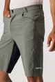 CASTELLI Pantaloni scurți de ciclism fără bretele - UNLIMITED BAGGY - gri