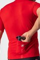 CASTELLI Tricou de ciclism cu mânecă scurtă - CLASSIFICA - roșu