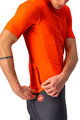 CASTELLI Tricou de ciclism cu mânecă scurtă - CLASSIFICA - portocaliu