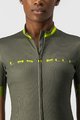 CASTELLI Tricou de ciclism cu mânecă scurtă - GRADIENT LADY - verde