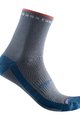 CASTELLI Șosete clasice de ciclism - ROSSO CORSA 11 LADY - albastru