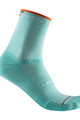 CASTELLI Șosete clasice de ciclism - ROSSO CORSA 11 LADY - albastru deschis