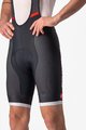 CASTELLI Pantaloni scurți de ciclism cu bretele - COMPETIZIONE KIT - negru/argintiu