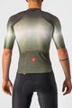 CASTELLI Tricoul și pantaloni scurți de ciclism - AERO RACE 6.0 - negru/verde/antracit