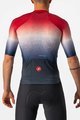 CASTELLI Tricou de ciclism cu mânecă scurtă - AERO RACE 6.0 - roșu/alb/albastru