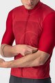 CASTELLI Tricou de ciclism cu mânecă scurtă - BAGARRE  - roșu