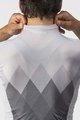 CASTELLI Tricou de ciclism cu mânecă scurtă - A TUTTA - alb/gri
