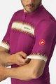 CASTELLI Tricou de ciclism cu mânecă scurtă - GRIMPEUR - ciclamen