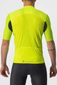 CASTELLI Tricou de ciclism cu mânecă scurtă - ENDURANCE ELITE - galben