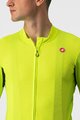 CASTELLI Tricou de ciclism cu mânecă scurtă - ENDURANCE ELITE - galben