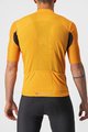 CASTELLI Tricoul și pantaloni scurți de ciclism - ENDURANCE ELITE - portocaliu/negru