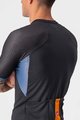 CASTELLI Tricou de ciclism cu mânecă scurtă - ENTRATA VI - albastru/portocaliu/negru