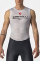 CASTELLI Tricou de ciclism fără mâneci - PRO MESH BL - gri