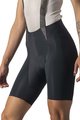 CASTELLI Pantaloni scurți de ciclism cu bretele - FREE AERO RC LADY - negru