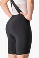 CASTELLI Pantaloni scurți de ciclism cu bretele - ENDURANCE LADY  - negru