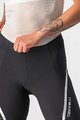 CASTELLI Pantaloni scurți de ciclism fără bretele - VELOCISSIMA 3 LADY - argintiu/negru