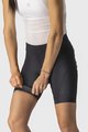 CASTELLI Pantaloni scurți de ciclism fără bretele - VELOCISSIMA 3 LADY - negru