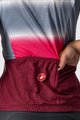 CASTELLI Tricou de ciclism cu mânecă scurtă - DOLCE LADY - bordo/albastru