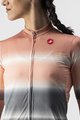 CASTELLI Tricou de ciclism cu mânecă scurtă - DOLCE LADY - gri/negru/roz