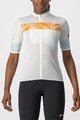 CASTELLI Tricou de ciclism cu mânecă scurtă - FENICE LADY - fildeş/portocaliu