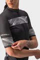 CASTELLI Tricou de ciclism cu mânecă scurtă - FENICE LADY - alb/negru