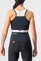 CASTELLI Tricoul de ciclism fără mâneci - SOLARIS LADY - negru/alb